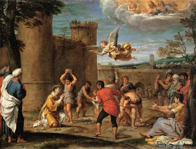 Annibale Carracci The Stoning of St Stephen china oil painting image